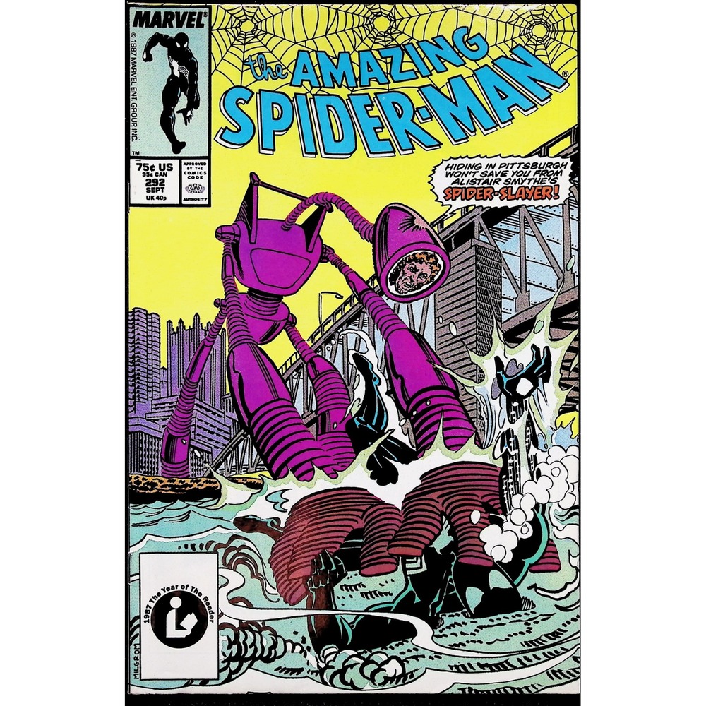 Marvel Comic Book The‎ Amazing Spider-Man #292 Spider-Slayer 1987